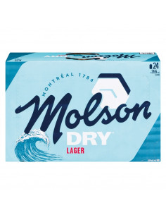 Molson Dry - 24 Cans