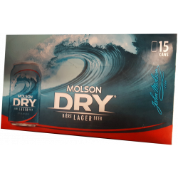 Molson Dry - 15 Cans