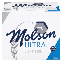 Molson Ultra - 15 Cans