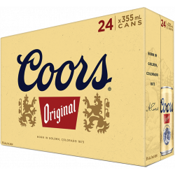 Coors Original Lager - 24 Cans